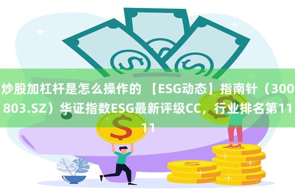 炒股加杠杆是怎么操作的 【ESG动态】指南针（300803.SZ）华证指数ESG最新评级CC，行业排名第11